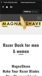 Mobile Screenshot of magnashave.com